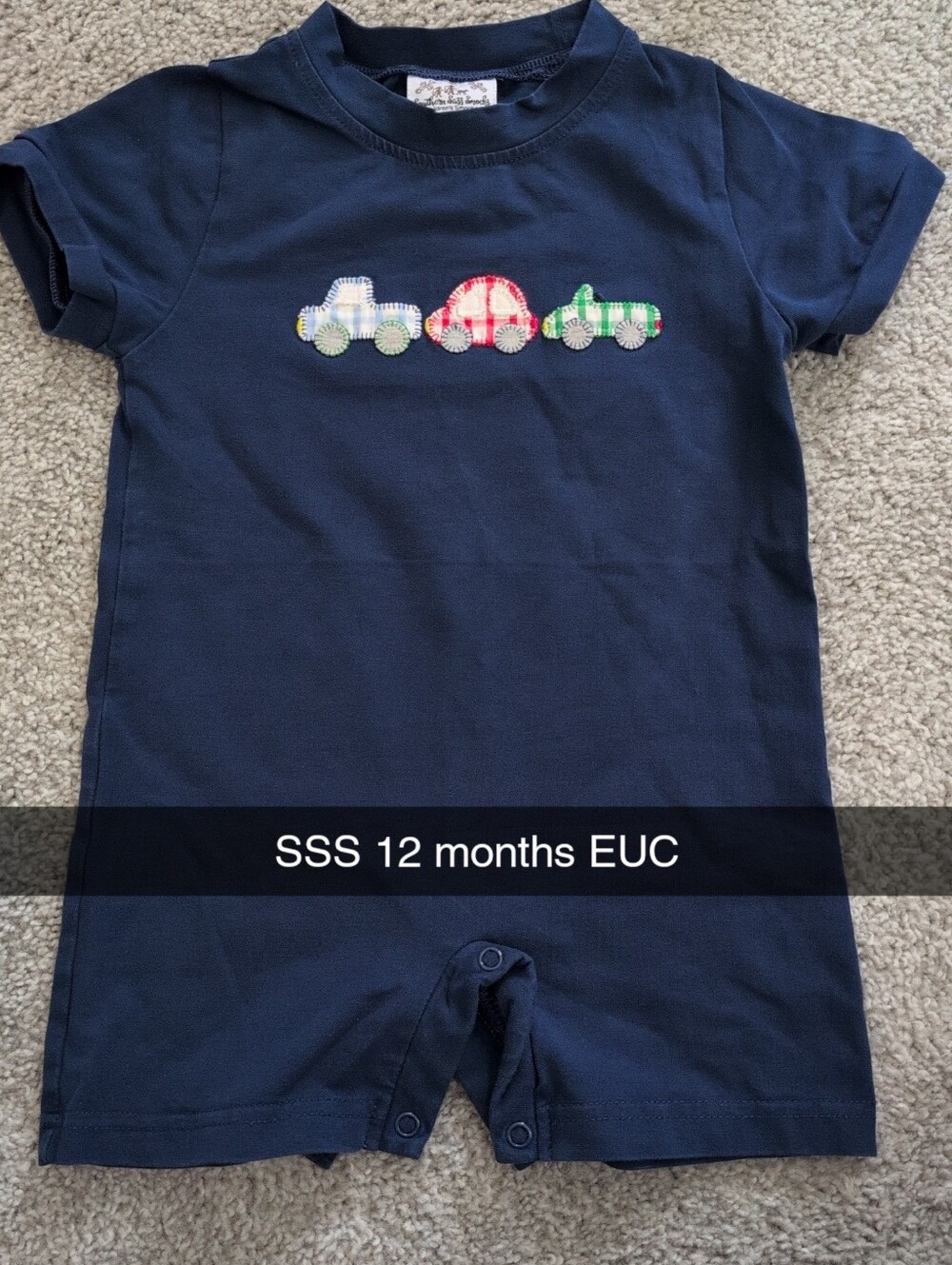 EUC Southern Sass Smocks Romper